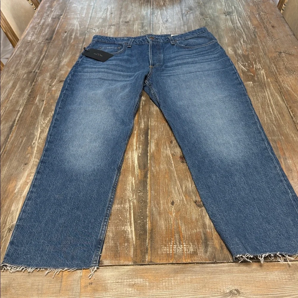rag & bone High Rise Blue Jeans - Picture 4 of 7